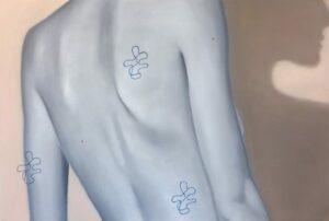 Silly Tattoo II Öl auf Leinwand, 2020 65 x 70 cm